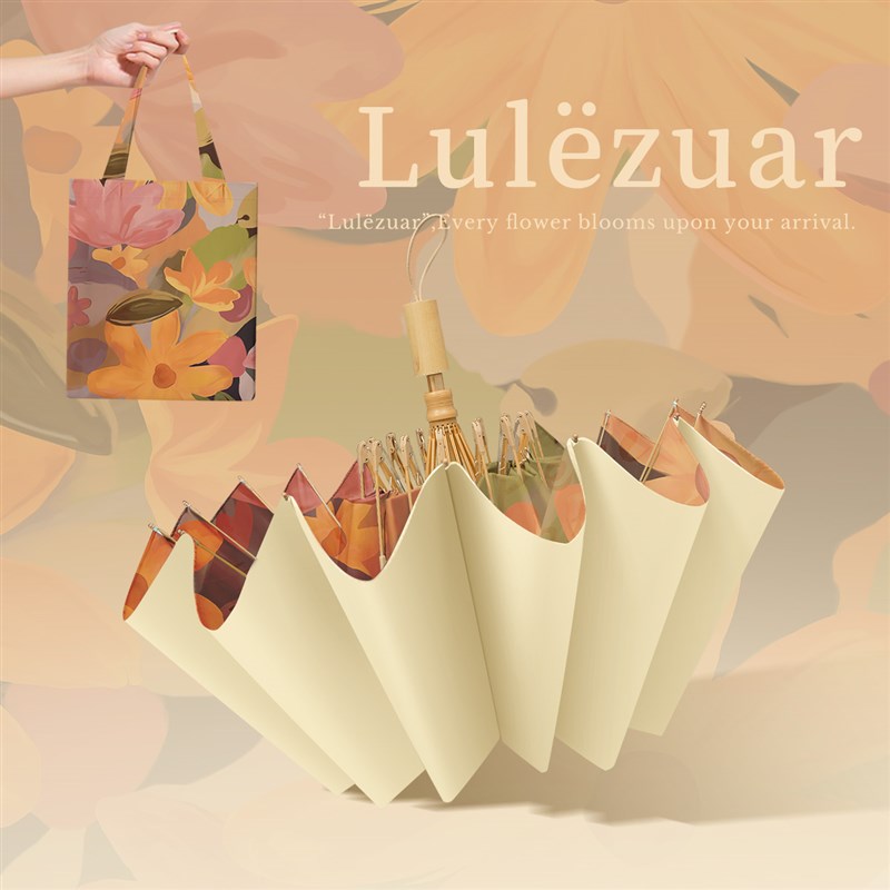 哈歌图复古晴雨伞女生高颜值晴雨两用遮阳伞雨伞防风加固大暴雨