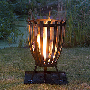 焚火台户外露营露台团建民宿晚会篝火架木柴大火盆雪地取暖烤火炉