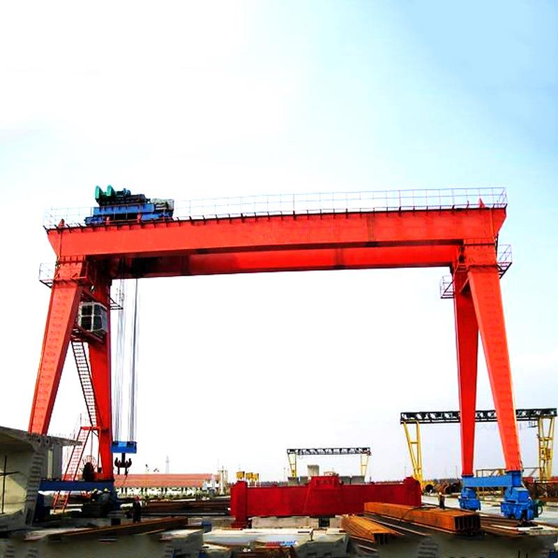 厂家供应门机大吨位龙门吊50吨型双梁吊钩门式起重机吊车
