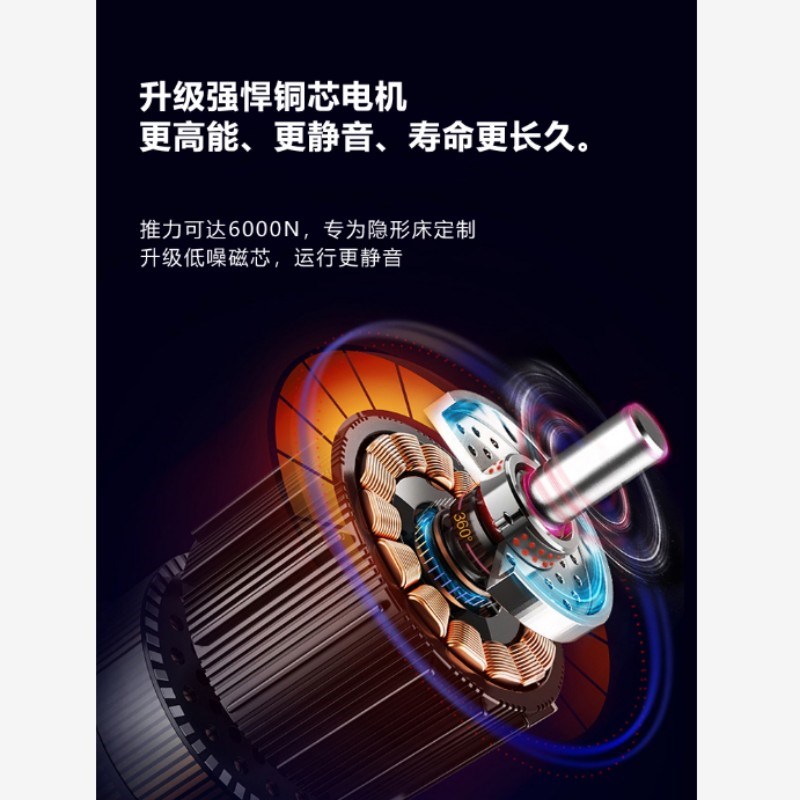电动升降折叠隐形床书柜一体床书房隐藏床上下翻墨菲壁床五金一体