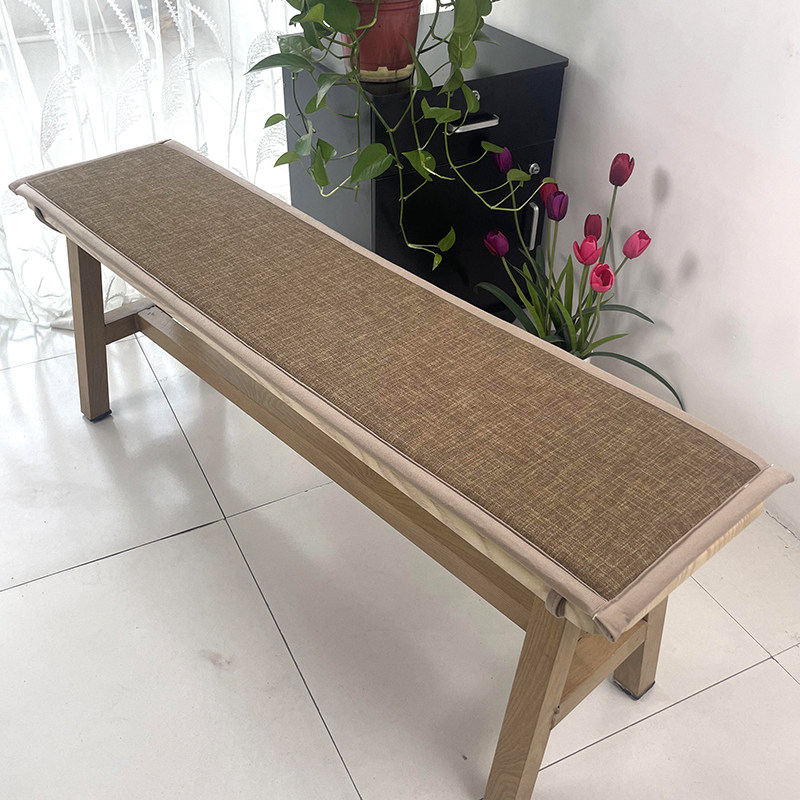 定制长椅座垫长凳坐垫长椅垫实木板凳长沙发凳子垫长长方形子条垫