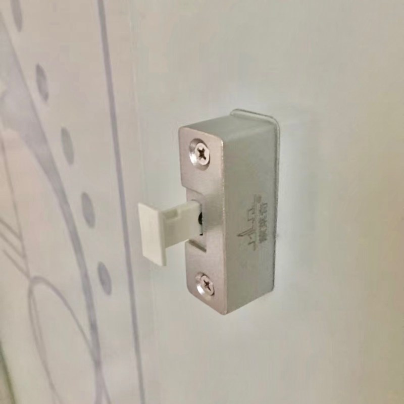 门窗锁舌锁扣窗户锁无框推拉玻璃门平移阳台插销锁