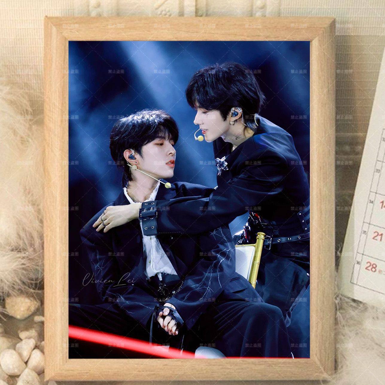 垂涎ABO邱鼎杰黄星花咏盛少游CP周边相框摆件装饰画桌面摆台礼物,家居饰品,相框/画框,淘宝优惠券,粉丝福利购,淘宝优惠卷