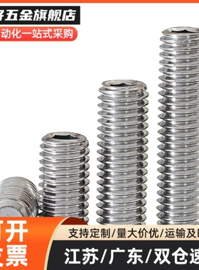 型材配件 AIG31-M4/M5/M6/M8-L6/8/10/12/16铝型材用紧固紧定螺钉