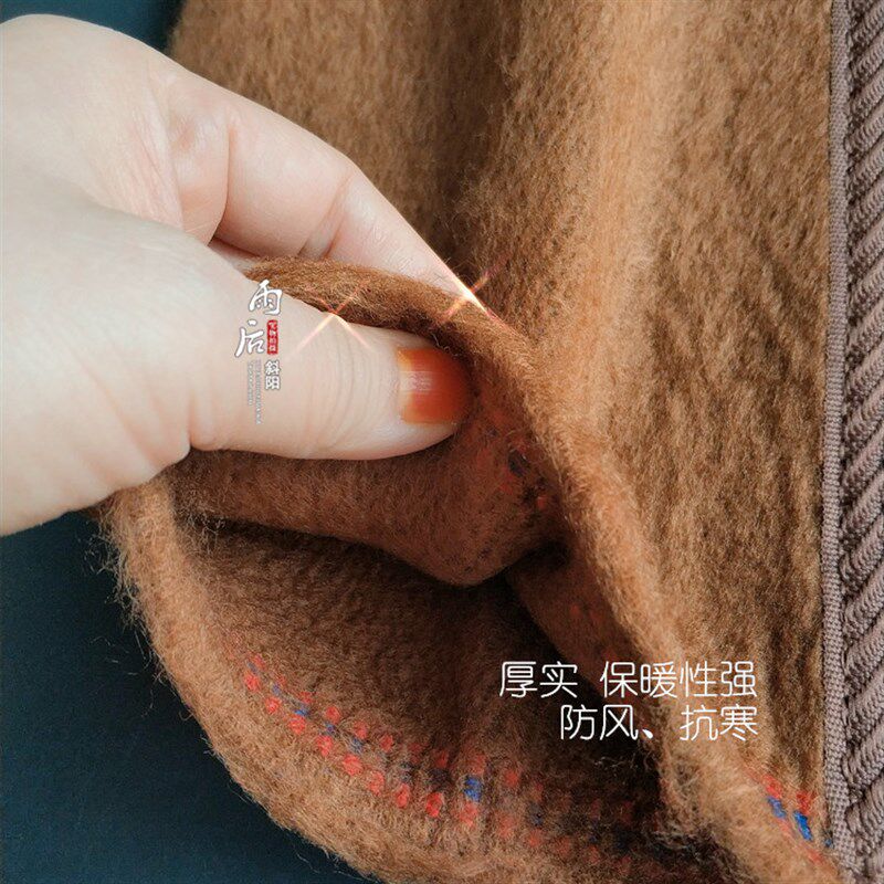 新疆新款护膝驼绒冬季防寒防风男女保暖护腰暖宫护胃送父母爸妈