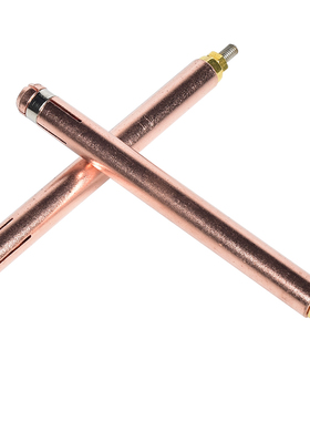 100mm加长螺柱焊机夹头M3紫铜电容储能螺柱焊夹嘴种钉机焊枪配件