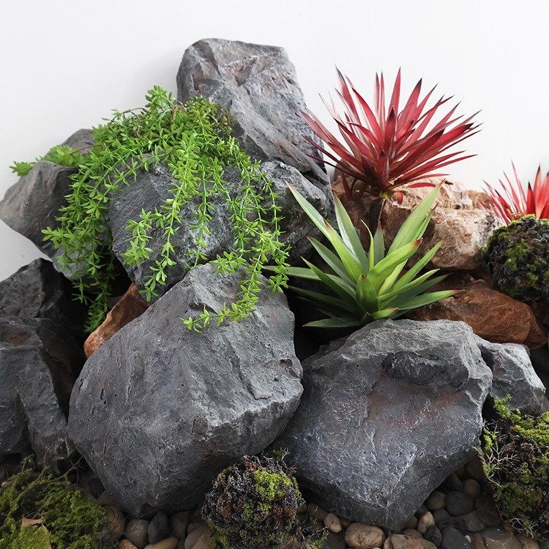 仿真石头悬浮泡沫石头悬挂假石头道具PU材质室内造景创意装饰摆件,家居饰品,落地摆件,淘宝优惠券,粉丝福利购,淘宝优惠卷