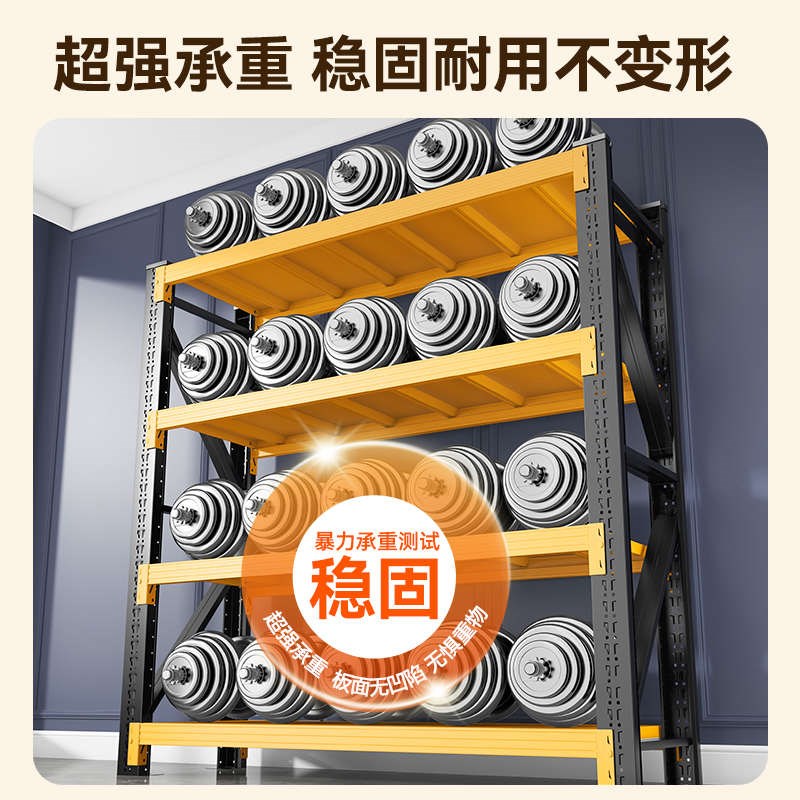 家用仓储货架多层置物架仓库地下室快递收纳展示架商用重型储物架