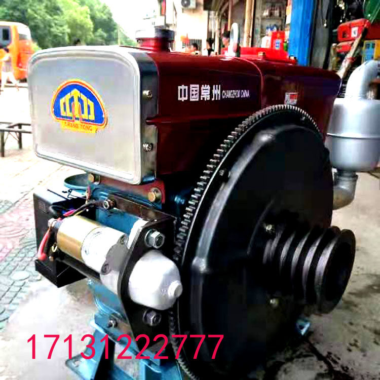 新型式启动电源单杠柴油机拖拉机改装电起动免车免烤飞轮齿圈