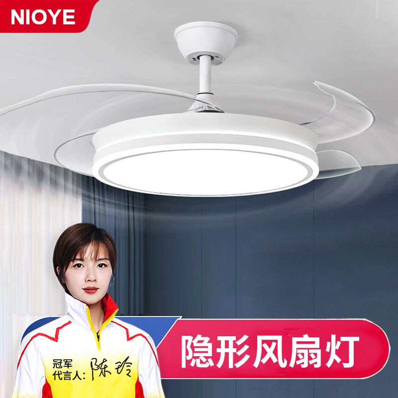 泥鸥家用一体吊灯餐厅卧室客厅电新款隐形