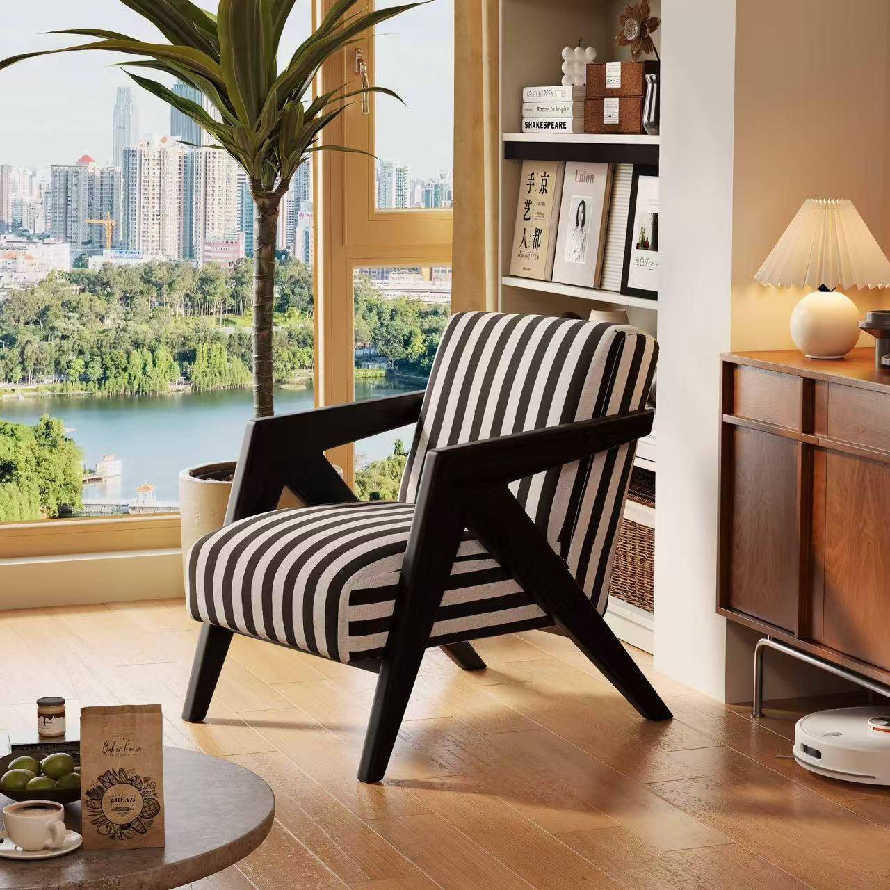 理查德创意双面亚麻花园旗庭院装饰直销椅子家用靠背