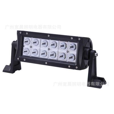 36WLED长条灯越野车灯适用7.5英寸牧马人车顶灯保险杠灯引擎盖灯