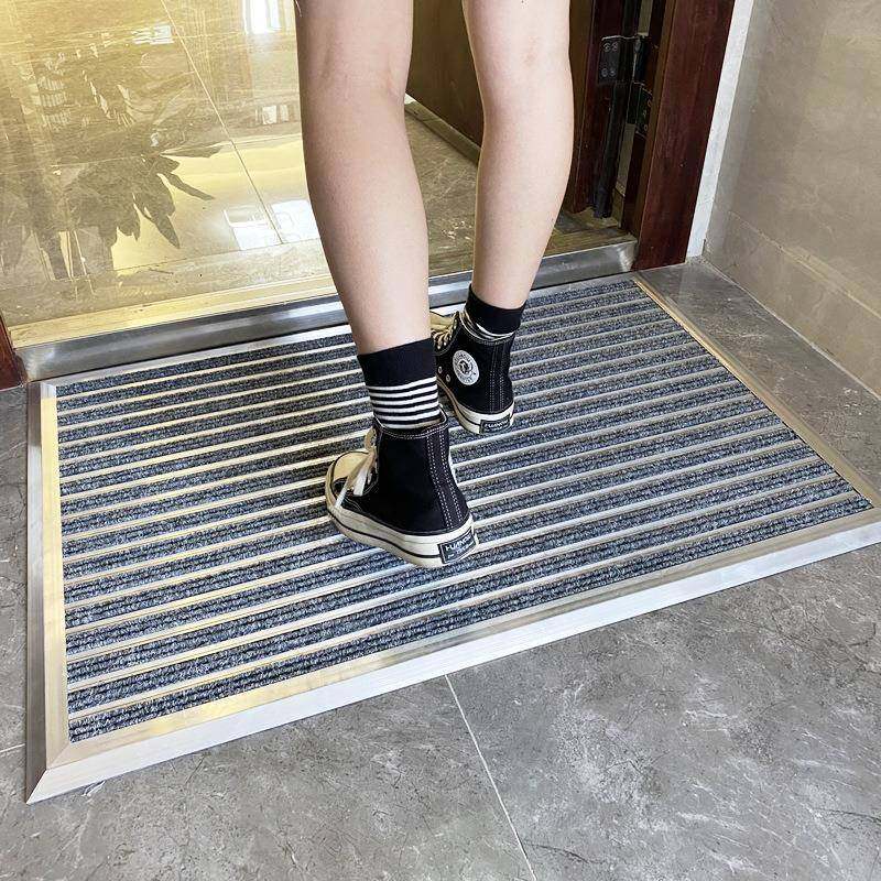 铝合金入户门防尘地垫家用户外进门脚垫门外除尘地毯门口防滑门垫,居家布艺,入户地垫,淘宝优惠券,粉丝福利购,淘宝优惠卷