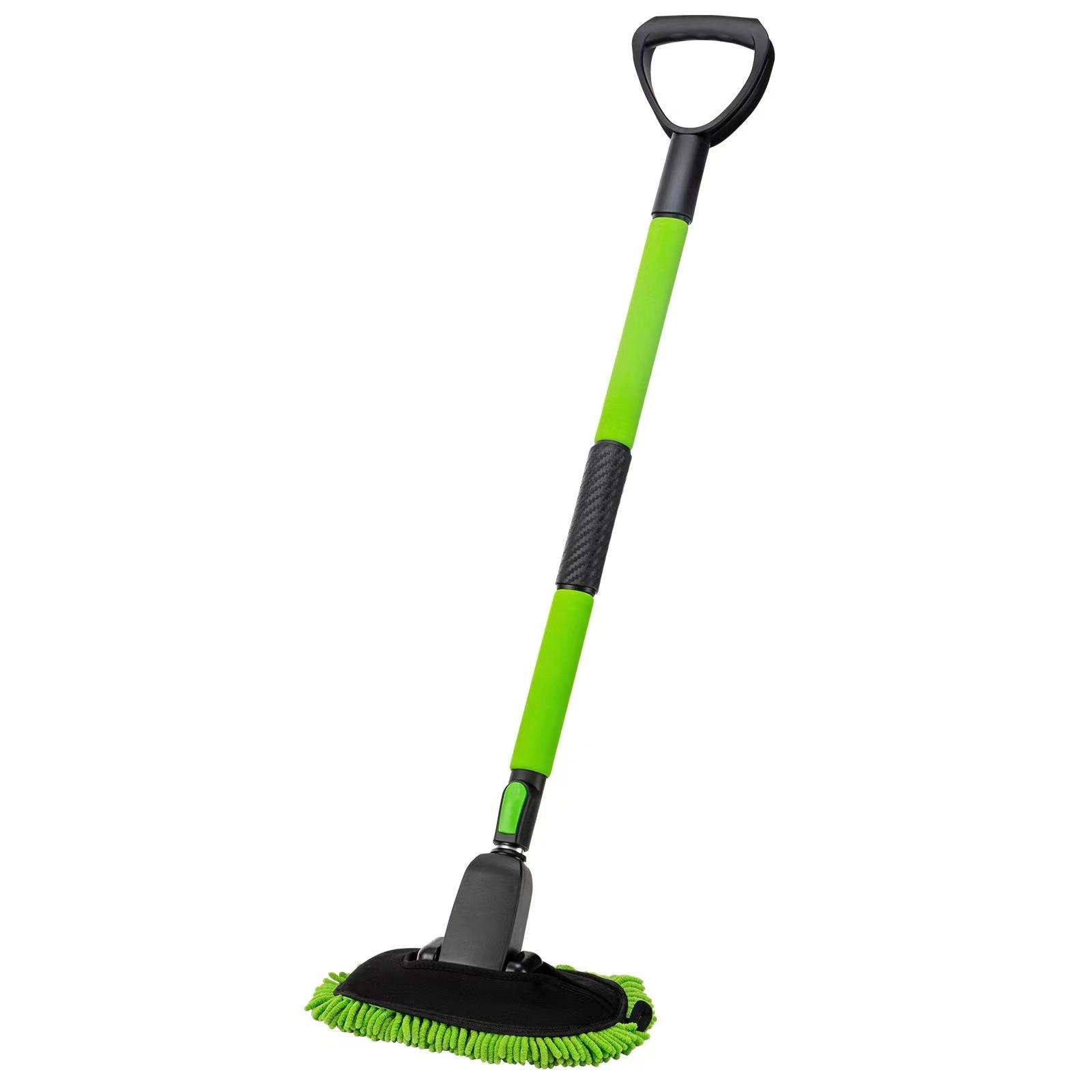 可拆卸洗车拖把D型把手多功能汽车清理洗车工具软毛不伤汽车漆