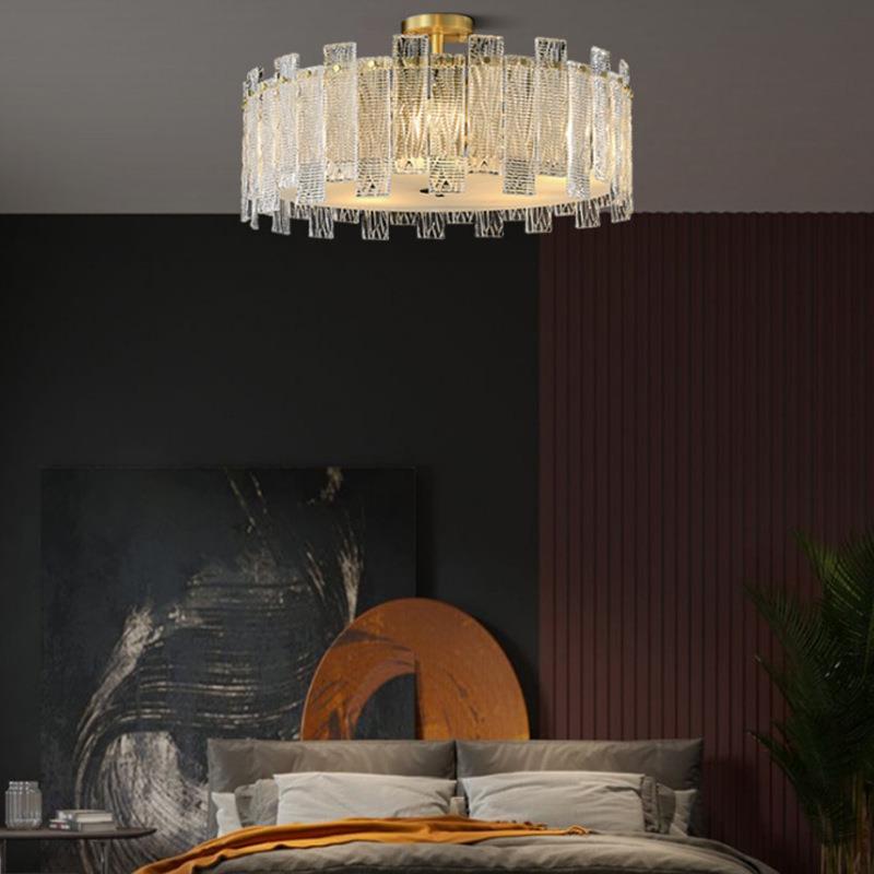 后现代全铜吸顶灯创意大气客厅灯设计师简约个性卧室书房灯具