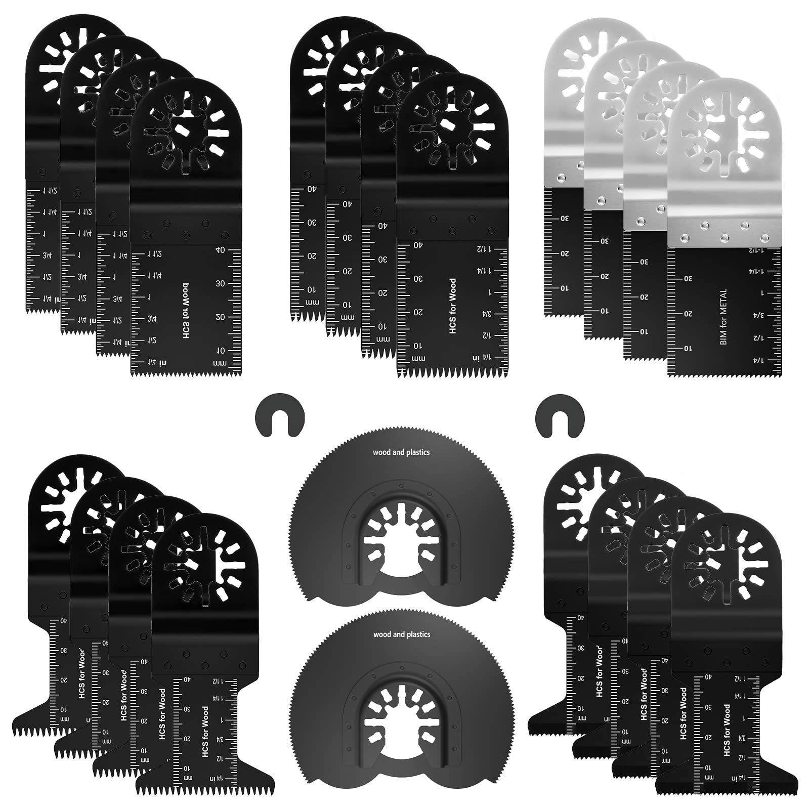 24件套热卖万用宝摆动铲多功能闭合孔