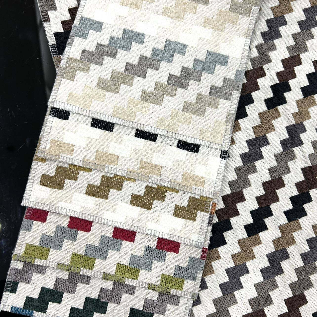 门幅142cm几何图案渐变面料加厚沙发布料棉麻现代简约抱枕布,节庆用品/礼品,新娘配件,淘宝优惠券,粉丝福利购,淘宝优惠卷