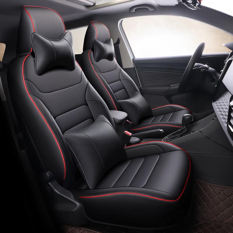 专车捷达VS5专用舒适全包围五座汽车坐垫优质皮四季通用座椅套