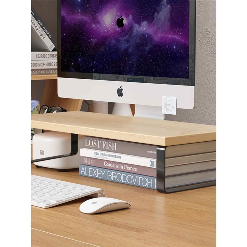 桌面增高架电脑增高架办公桌面收纳底座支架垫高架子