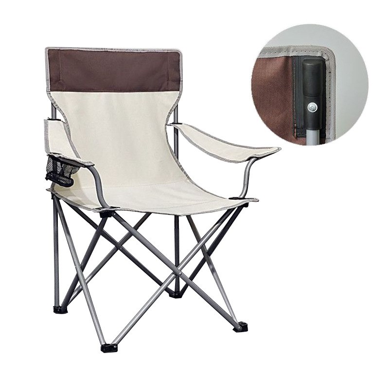 户外折叠大号钓鱼椅子式自驾游野餐烧烤沙滩凳加固靠背扶手椅