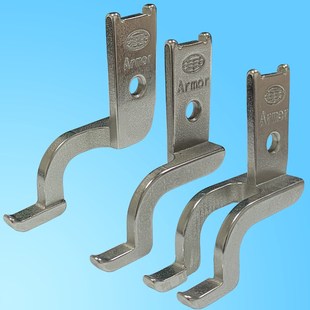 U三同步高柱特殊单边压脚左右双订制改良钢扣避免五金肩带头窄边