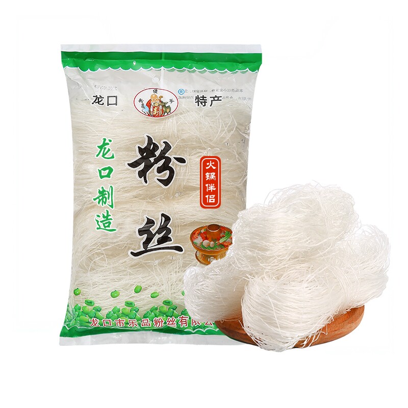 山东龙口风味粉丝白扇贝蒜蓉生蚝干货粉条粉丝/蕨根粉