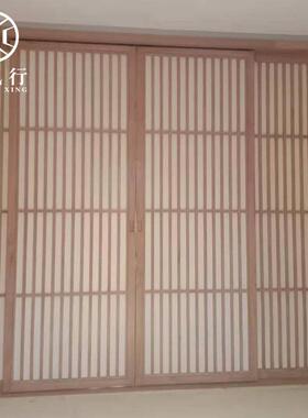 室内和式衣柜门卧室书房推拉门日式吊轨折叠移门橱柜卫生间折门