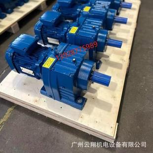 德国赛威SEW斜齿轮减速机R37DRS80S40.8KW速比48.08卧式 安装