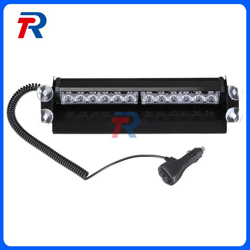 12LED36W雷电大功率LED汽车前挡玻璃爆闪灯铲子式吸盘灯警示灯