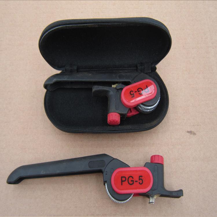 电力施工PG-5电缆剥皮器25mm电缆剥线钳圆形电缆剥皮器