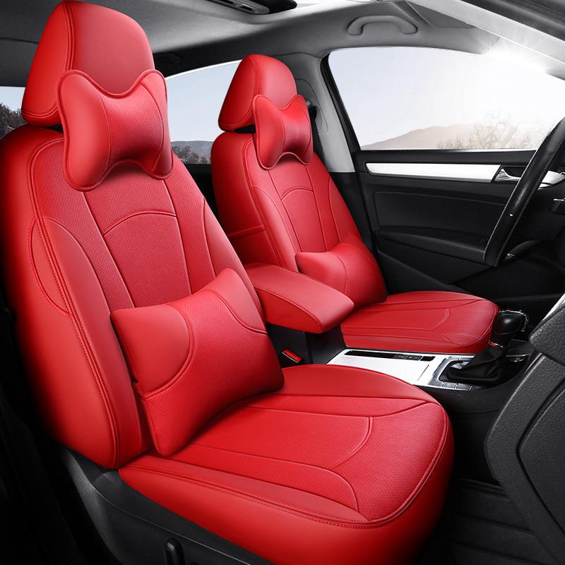 可订全包围四季汽车坐套耐磨皮五座家用轿车SUV越野车帕萨特途岳