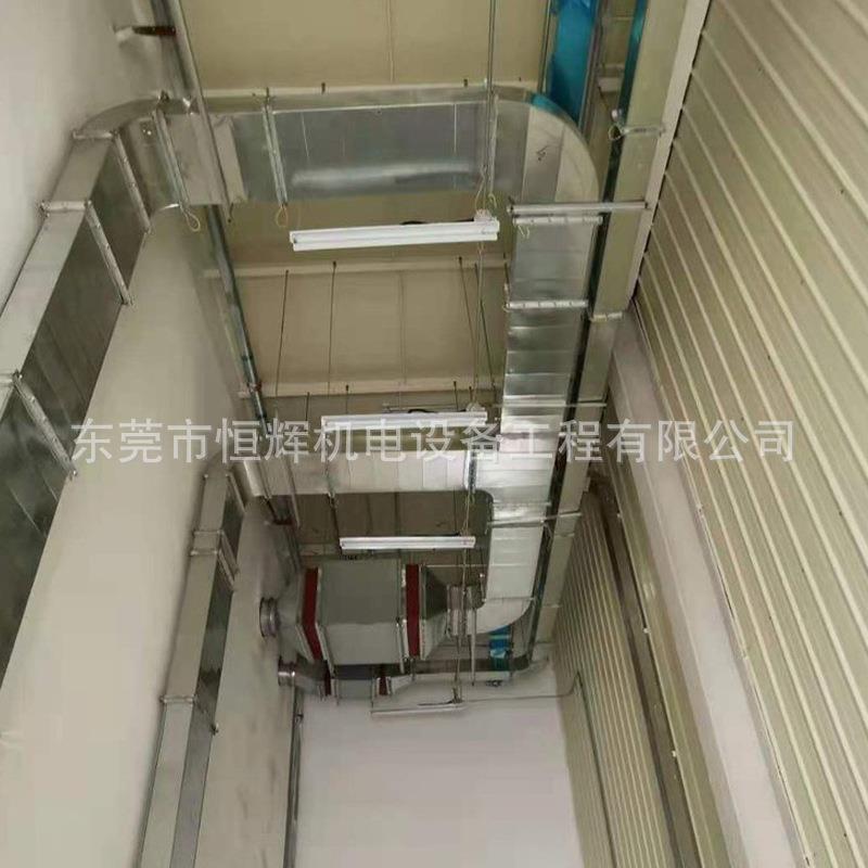 东莞清溪通风管道螺旋风管不锈钢风管废气除尘风管