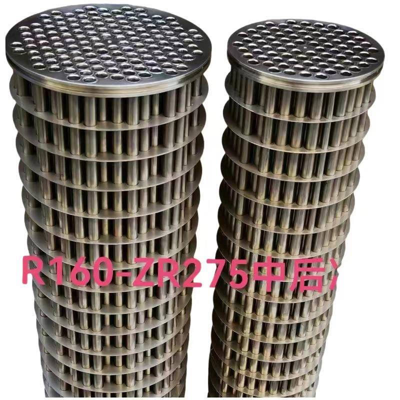 无油机ZR55-90后冷却器芯列管式散热器芯