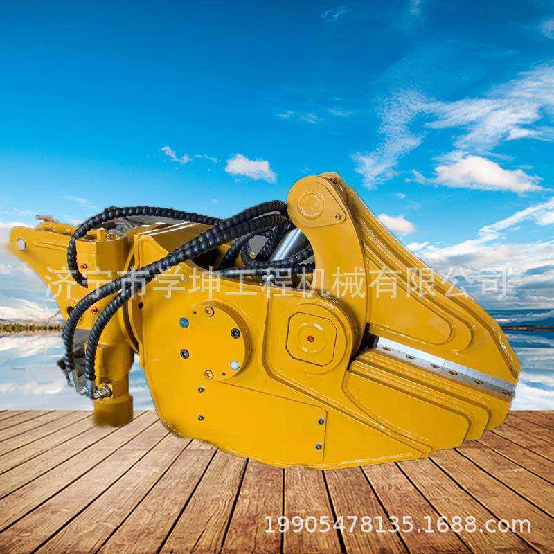 6吨挖机液压剪小型外贸剪双缸液压剪型钢剪