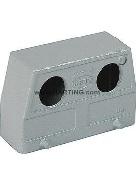 Harting浩亭19300160666HanBHoodAngledEntry4Pegs2xM25