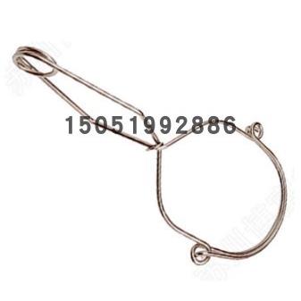 代尔塔508009AM009大口径安全钩钢制自锁快速挂钩开口140毫米