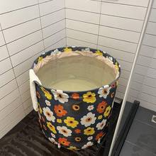 巨厚折叠加厚浴桶泡澡桶成人家用洗澡桶大人浴盆塑料沐浴桶澡盆