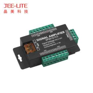 LED幻彩放大器新版 SPI信号放大器SP901E 本幻彩灯条信号放大器