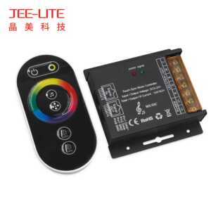 6键无线触摸RGBCW网口音乐同步控制器 CCT五合一调光调色灯带 RGB