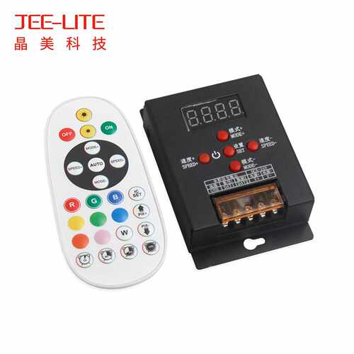 T-500幻彩led控制器 点光源WS2811/WS2812B/1903全彩灯带 控制器