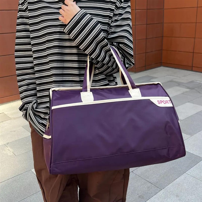 男女同款短途登机出差便携包休闲大容量旅行收纳包行李袋旅行包