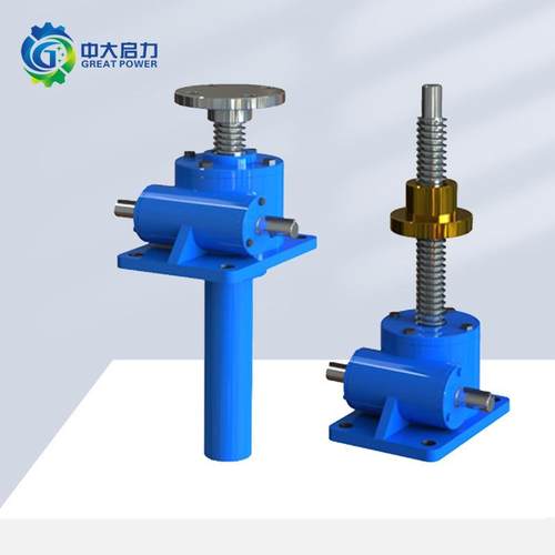 SWL系列蜗轮蜗杆升降机螺旋丝杆升降平台涡轮减速设备减速器