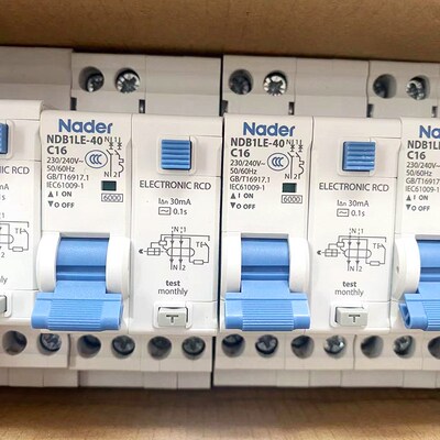 库存 良信Naer NBE0空气开关断路器 小型漏电保护器p+n
