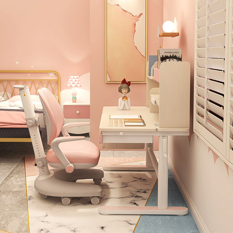 儿童学习椅家用写字椅学生坐姿矫正座椅可调节升降靠背椅子,住宅家具,儿童学习椅,淘宝优惠券,粉丝福利购,淘宝优惠卷