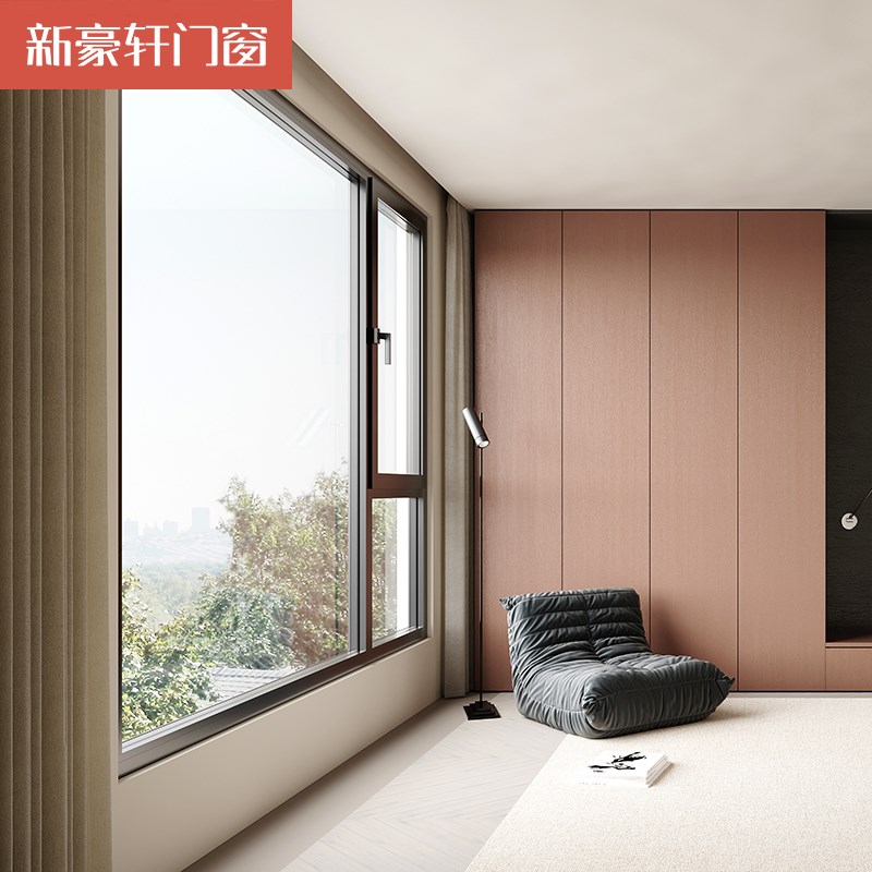 锦轩0系统窗断桥铝门窗封阳台封窗户定制铝合金隔音窗户