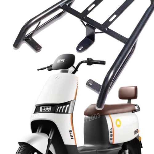 新日小迪后电动车尾架尾箱克备箱支架外卖箱载货物架后衣架