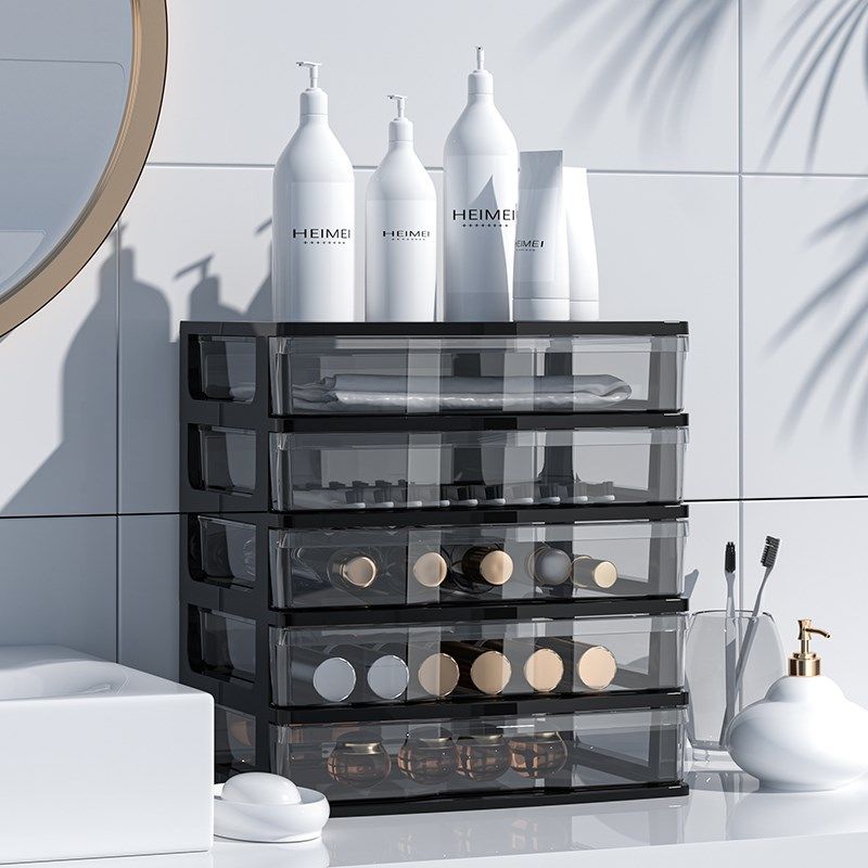 抽屉式桌面收纳盒书桌整理办公桌文件文具桌上大容量,收纳整理,桌面收纳盒,淘宝优惠券,粉丝福利购,淘宝优惠卷