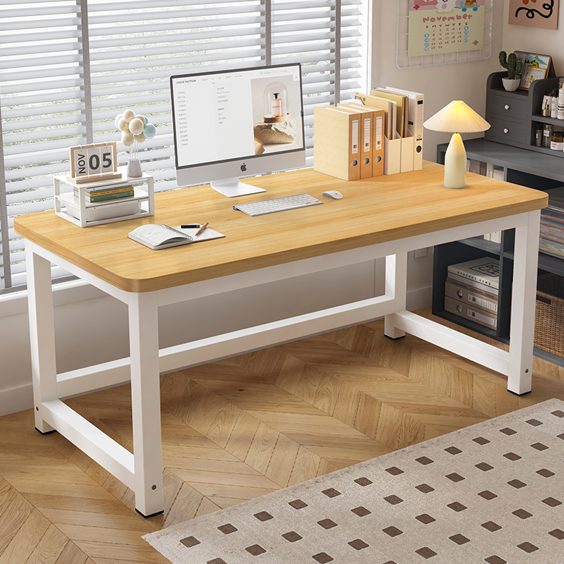 电脑桌卧室家用台式学生写字桌办公桌简约现代桌子长方形简易书桌