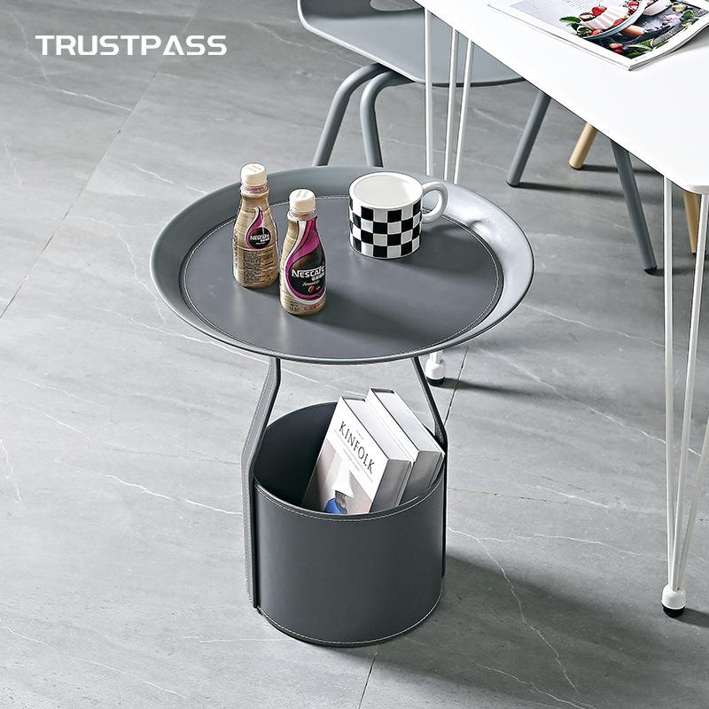 沙发边几简易迷你小桌子简约侧边角几创意茶几轻奢圆桌卧室床边桌