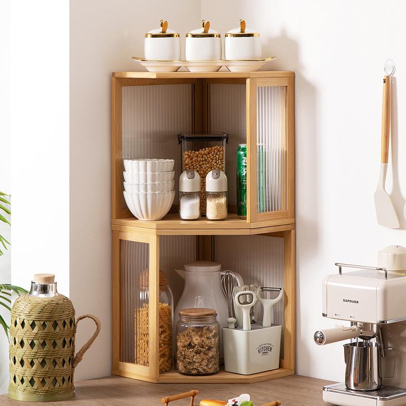 厨房台面调味架调料架整理收纳置物架厨房用品收纳储物架植物柜子